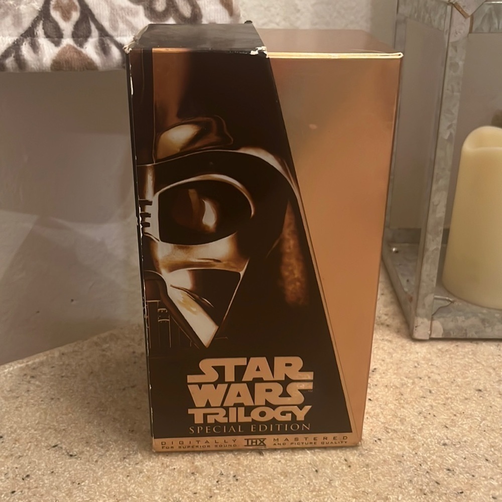 Star Wars Trilogy. Set of 3 VHS tapes- new in box